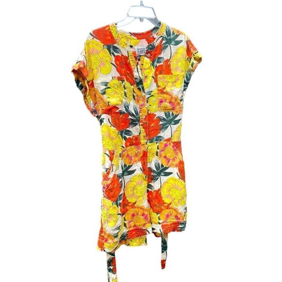 Scotch & Soda Floral Romper Size Large - Picture 4 of 11